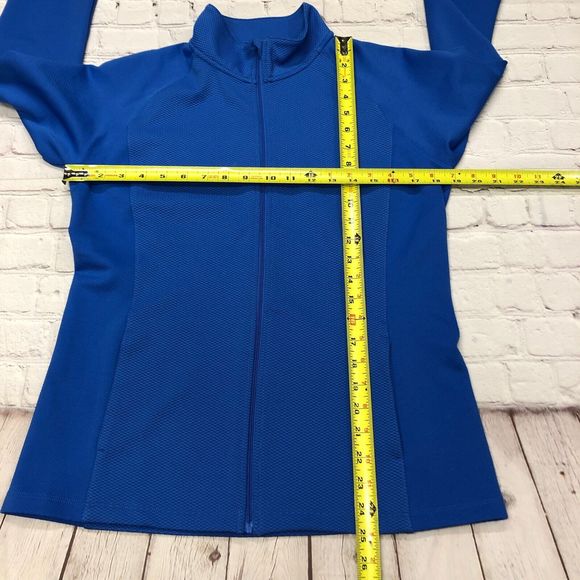 Lady Hagen Women Full Zip Golf Sweatshirt Jacket Size Medium Blue M126 -24 - Picture 2 of 15